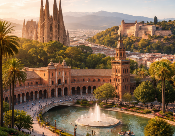 España,Portugal y Marruecos