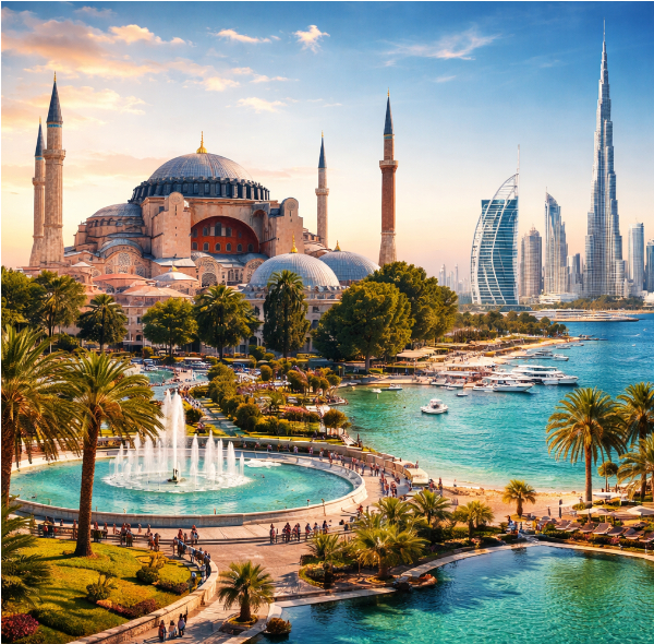 Turquía y Dubái