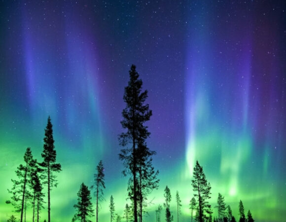 Navidad y Auroras Boreales
